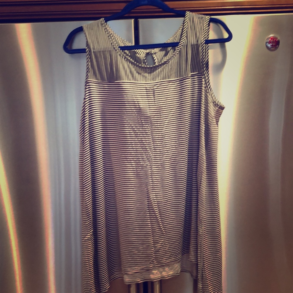 Keyhole Back Tank